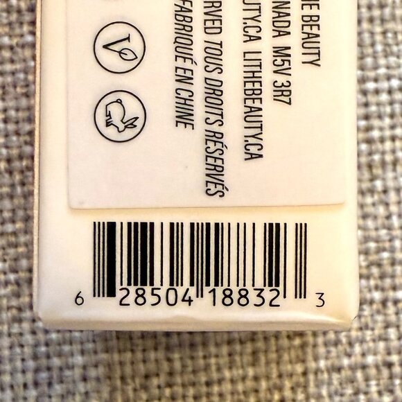 Lithe Nourish and Glow Lipstick Peony Full Size 3g Neutral Pink Hydrating Satin - Picture 10 of 11